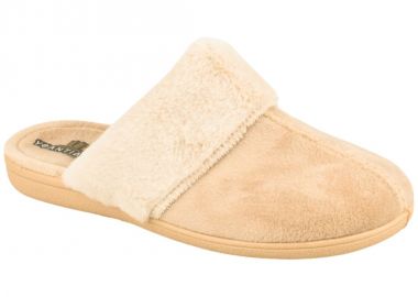 Παντόφλες γυναικείες | Υφασμάτινες | Υφαντίδης | 541640 | Μπεζ - Υφαντίδης - 